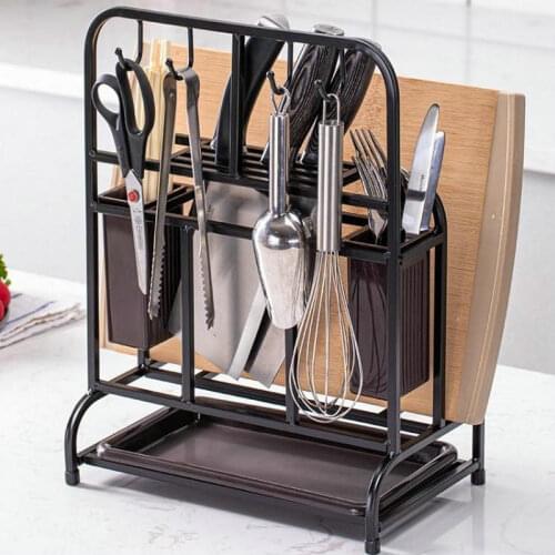 Kitchen supplies Rack Multi-function Chopping Board Cutting Board Tool Rack Table Set Stainless Steel Rack