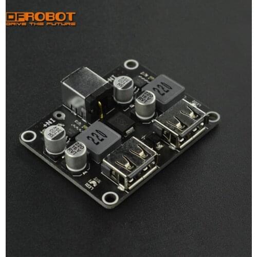 DFRobot Multi way Fast Charge Buck Module power support charging recognition for Raspberry Pi 4B Jetson Nano for mobile phone