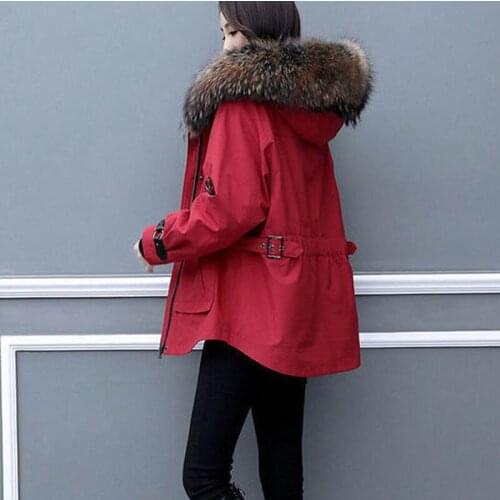 OAIRED Women's Parkas With Fur