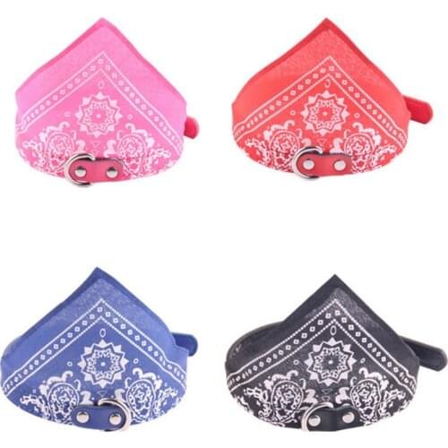 Puppy Neckerchief Adjustable Pet Dog Cat Neck Bandana Collar Scarf Accessories for Cats & Small Dogs #4