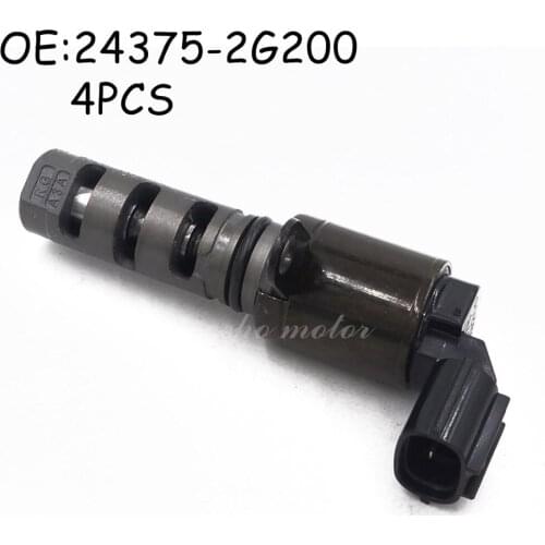 4PCS 24375-2G200 243752G200 24375-2G100 VVT Variable Timing Solenoid for Hyundai SONATA TUCSON KIA OPTIMA SPORTAGE SORENTO