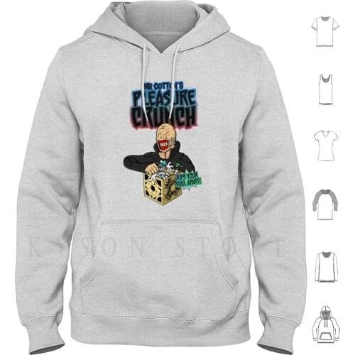 Mr Cotton′s Pleasure Crunch Hoodies Long Sleeve Hellraiser Cenobite Puzzle Box Puzzlebox