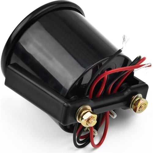 2 Inch Water temperature guage Car LED 12V DC 52mm Black Digital Metal And ABS Meter