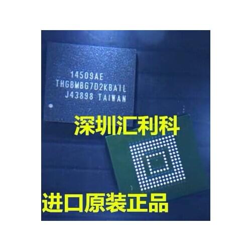 2PCS~10PCS/LOT THGBMBG7D2KBAIL EMMC BGA153 New original