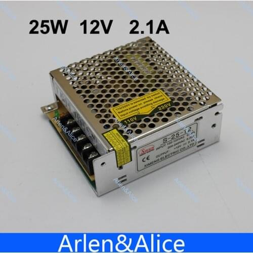 25W 12V Single Output Switching power supply for LED Strip light