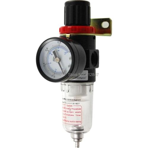 AFR-2000 Pneumatic Filter Filtering Regulator Reducing Valve G1/4"