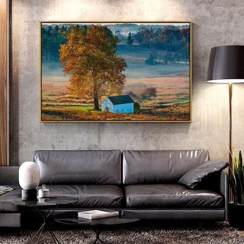 Artcozy Oil Canvas Painting autumn_picturesque_landscape- For Home Decoration Wall Art