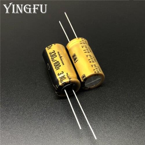 5pcs/20pcs 330uF 100V NICHICON FW Series 12.5x25mm 100V330uF HiFi Audio Capacitor