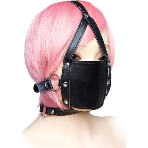 Bdsm Bondage Sex Mouth Plug Hard Sex Gag Ball BDSM Toys Leather Harness Fetish Slave Restraints Sex Toy For Couples