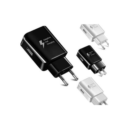 Fast Rapid Wall Charger For Samsung Galaxy S7 S6 Note 5 with USB Charging Cable Cord US EU Plug Charger