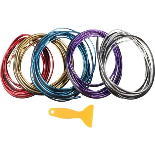 5M Car Styling Decoration Strip Gap Between Door And Instrument Panel Bright Strips Interior Modification Accessories Product