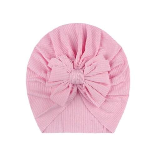 Newborn Baby Turban Hat Boys Girls Knot Head Wraps Toddler Kids Soft Stretch Warm Beanie Cap Hat Children Headbands 2021