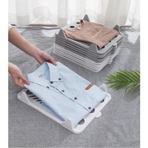 Creative lazy folding clothes board dressbook multifunctional fast folding clothes board clothes sweater folding storage clothes