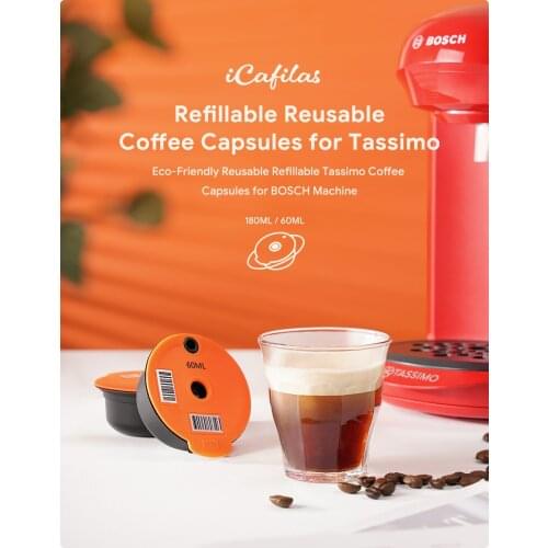 Milk Foam Coffee Capsules For Nescafe Dolce Gusto Refillable Coffee Capsules Pod Reusable For Coffee Latte Art