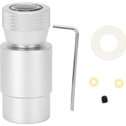 Soda CO2 Adapter Valve Connector Set ASA 1/4BSPP-TR21-4 Filling Accessory Silver Soda Maker Supplies