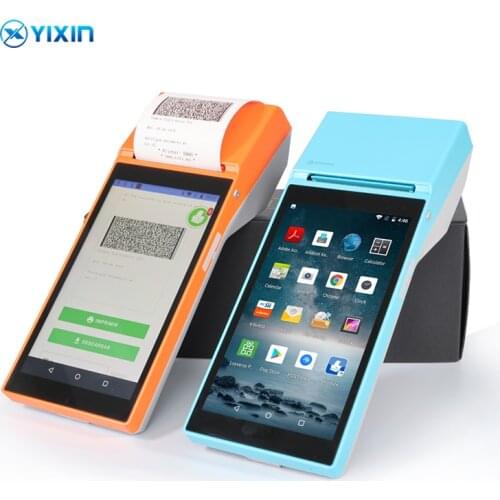 Handheld Android PDA For Chile Sii E-Boleta Pos Terminal Built in Bluetooth Printer 58mm Wifi Scan Qr Barcode by Camera