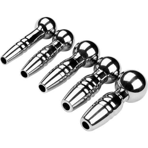 Stainless Steel Metal Penis Plug Catheters Urethral Dilatation Penis Stimulation Horse Eye Stick BDSM Sex Toys Butt Plug
