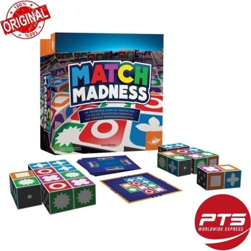 Montessori Genuine Original Foxmind Match Madness Board Game Match Master Children Intelligence Brain Exercise Multiplayer Toys