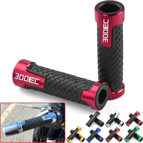 Motorcycle Hand grip CNC Throttle Handlebar Soft Rubber Grips For GasGas EC300 2015 2016 2017 2018 2019 2020 2021 Gas Gas EC 300