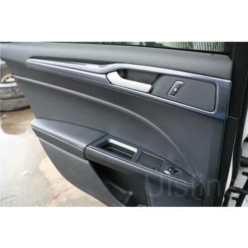 Car front instrument panel air outlet central control panel steering wheel handle frame car accessories For Mondeo 2013-2017