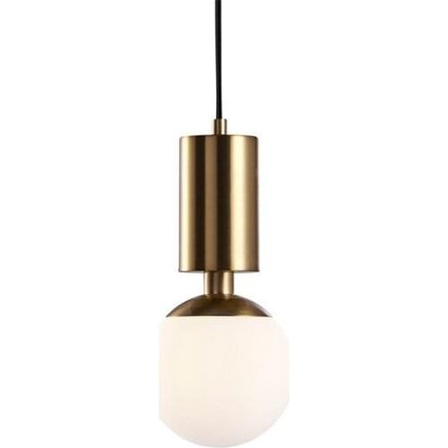 Nordic Gold Chandelier Metal Glass Pendant Lamp For Bar Restaurant Hotel Home Bedroom Creative Decor Pendant Lighting PA0649