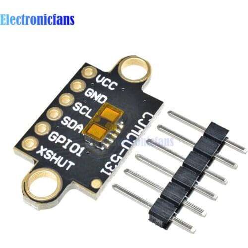 VL53L1X Laser Ranging Flight Time Sensor Module Distance 400cm Measurement Extension Board Module CJMCU-531