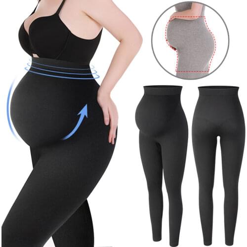 High Waist Maternity Leggings Pregnant Waist Belly Support Legging Women Pregnancy Skinny Pants Pregnancy Body Shaping Panties