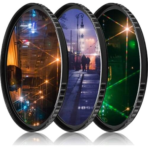 Star Filter 4/6/8 Line Photography Star Effect Camera Lens Filter 37mm 43mm 49mm 55mm 67mm 77mm 82mm For DSLR Canon Nikon Sony