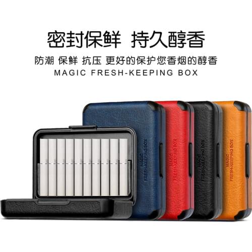 Self flicking cigarette case for Double Head Cleaning Stick For IQOS 2.4 PLUS For IQOS 3.0 duo LIL/LTN/HEETS/GLO cigarette
