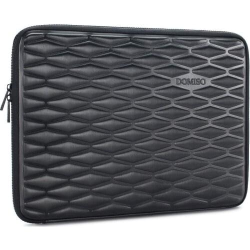 10 13 14 15.6 Inch Shockproof Waterproof Laptop Sleeve Lightweight Soft EVA Tablet Case Notebook Bag for Laptops Black