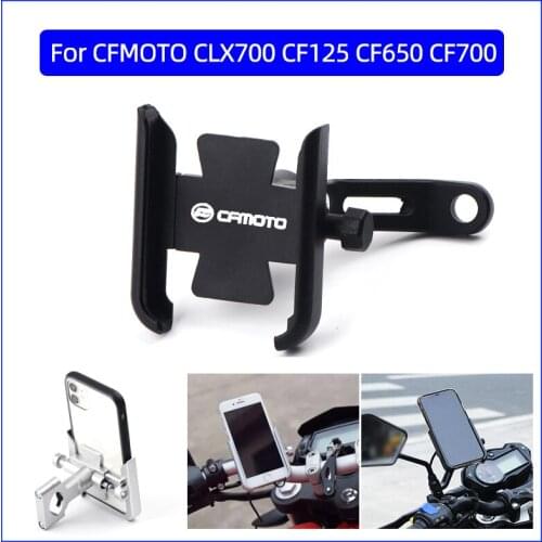For CFMOTO CLX700 CF125 CF650 CF700 CF150 CF400 CF800 Motorcycle Accessories handlebar Mobile Phone Holder GPS stand bracket
