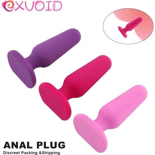 EXVOID Sex Toys for Women Erotic Toys G Spot Massager Anus Dilator Anal Plug Butt Plug Set Vagina Open Pussy Plug Silicone