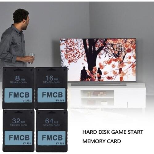 FMCB Free McBoot V1.953 Memory Card for Sony PS2 Playstation2 8MB/16MB/32MB/64MB Memory Card OPL MC Boot Game Accessories