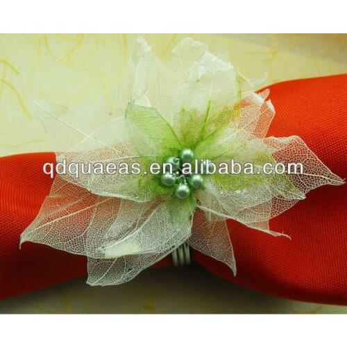 Wedding napkin ring acrylic napkin holder