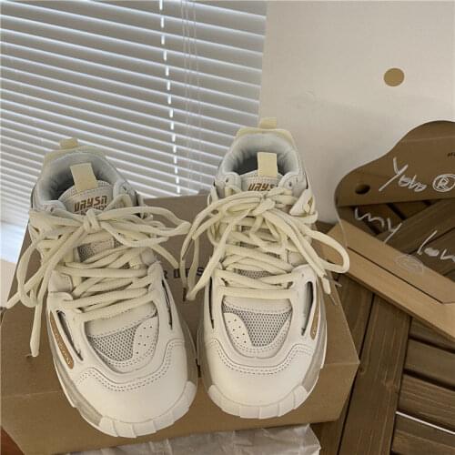Platform Sneakers Women Casual Vulcanized Shoes Women Jelly Ladies Trainers Basket Femme Chunky Sneakers Women Walking Shoes