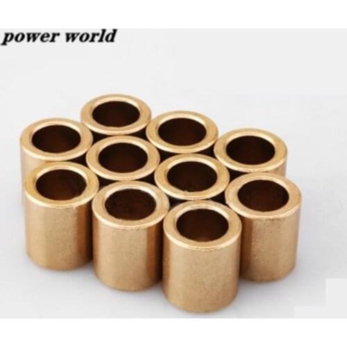 Solid Lubrication Brass Copper Base Bearing Inner Diameter 22 25 28mm Bushing Sleeve for 3D Printer Slider Accessory