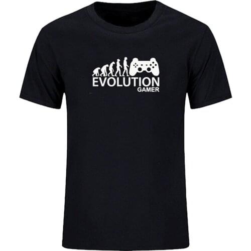 Summer fun printing fashion game machine newspaper fun mens T-shirt humorous short sleeve T-shirt