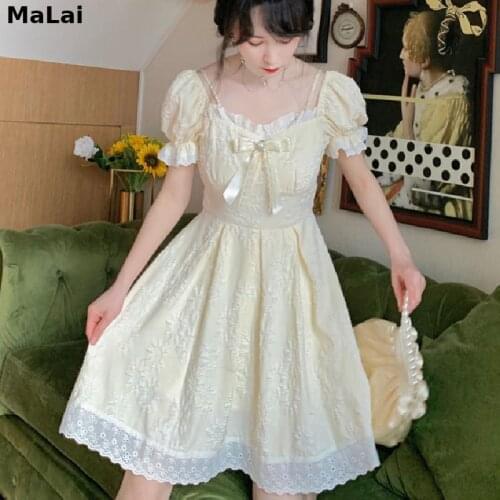 Желтые летние платья Malai China At AliExpress