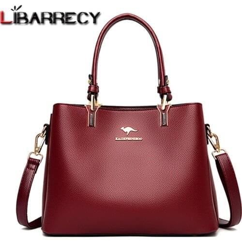 Fashion Letter Designer Womens Handbag Luxury Design Ladies Shoulder Bag High Quality PU Leather Women Messenger Bags Sac Femme