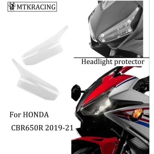MTKRACING FOR HONDA CBR650R CBR 650R CBR 650 R Headlight protector cover screen lens 2019