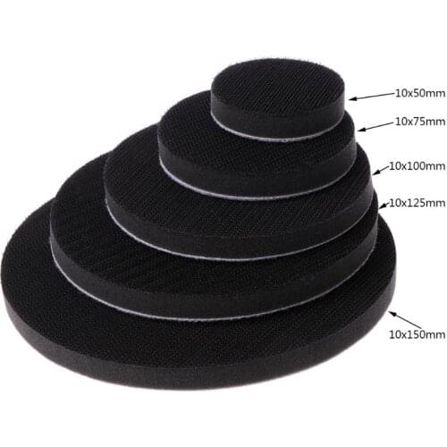 Soft Sponge Interface Pad for Sanding Pads Hook and Loop Sanding Discs for Uneven Surface Polishing Power Tools Accessories