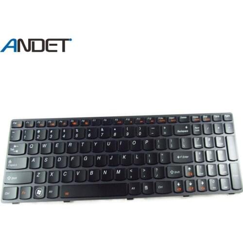 New US English Keyboard For Lenovo Y580 Y580N Y580A Y590 Y500 Y500N Y510 Y510P Series Keyboard with Backlight Black