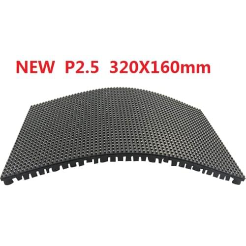 P2.5 Flexible 320x160mm 128x64 Pixels 32s Full Color RGB Curved Soft LED Display Module