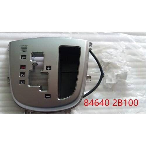 Gear lever trim panel Automatic gear display indicator for hyundai Santa fe 2006-2011 846402B100S4 84640 2B100s4