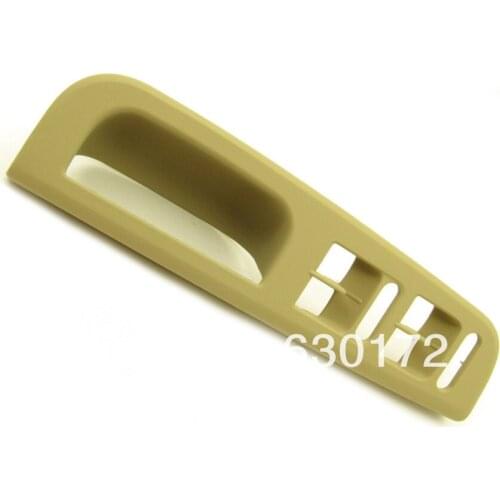 Driver Side Window Switch Cover Trim Plate (Beige) For VW Volkswagen Jetta Bora MK4