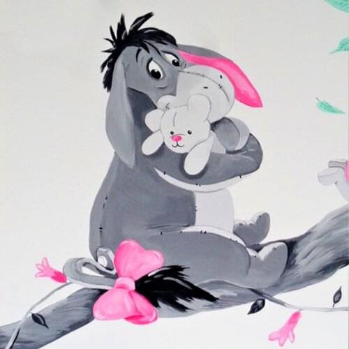 Full Square Round Drill 5D DIY Diamond Painting Cartoon hippos 3D Embroidery Cross Stitch Mosaic Rhinestone Decor Gift