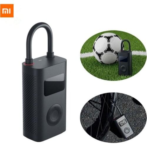 New Xiaomi Mijia Portable Smart Digital Tire Pressure Detection Electric Inflator Pump For Bike Motorcycle Car Football
