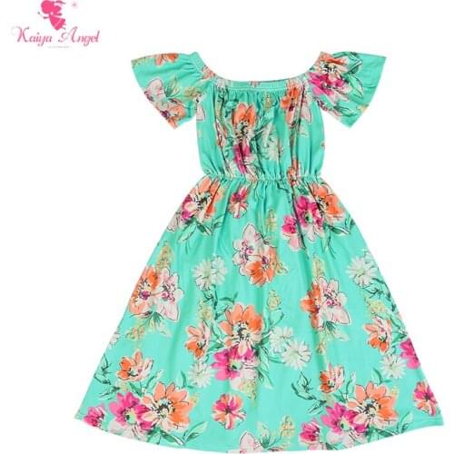 Kaiya Angel Toddler Girl Dresses for Party Wedding Elegant Flower Princes Spring Summer Autumn Winter Clothes Factory Wholesale