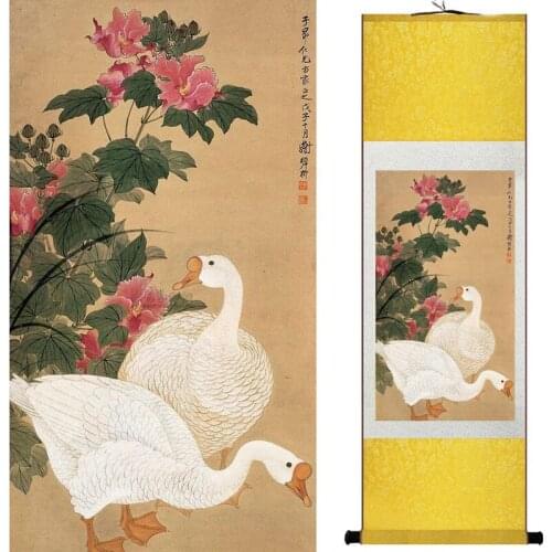 Birds and flowers painting home office decoration painting living room painting 20190720014