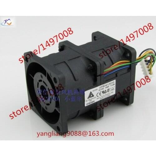 Delta Electronics GFB0412EHS 7J08 DC 12V 1.82A 8-wire 40x40x56mm Server Cooling Fan